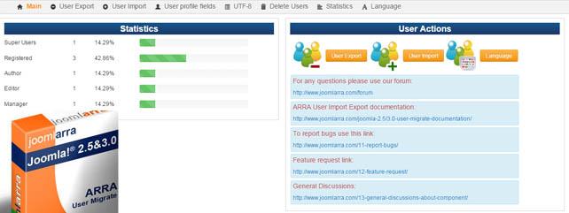کامپوننت ایمپورت و اکسپورت لیست کاربران ARRA User Migrate V4.0.6-4.0.10 